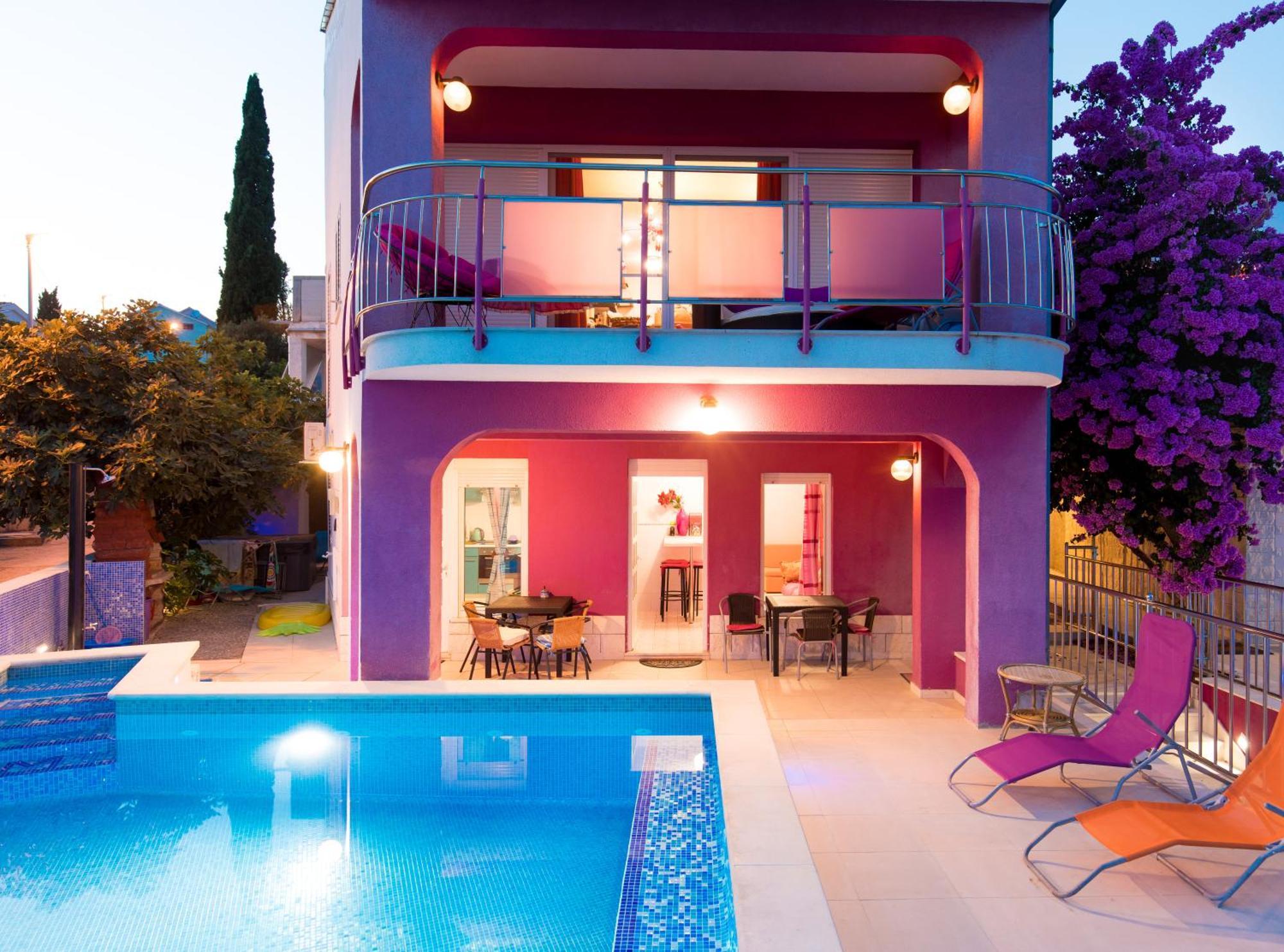 Villa Pinky And Superior Trogir Seget Vranjica Exteriör bild