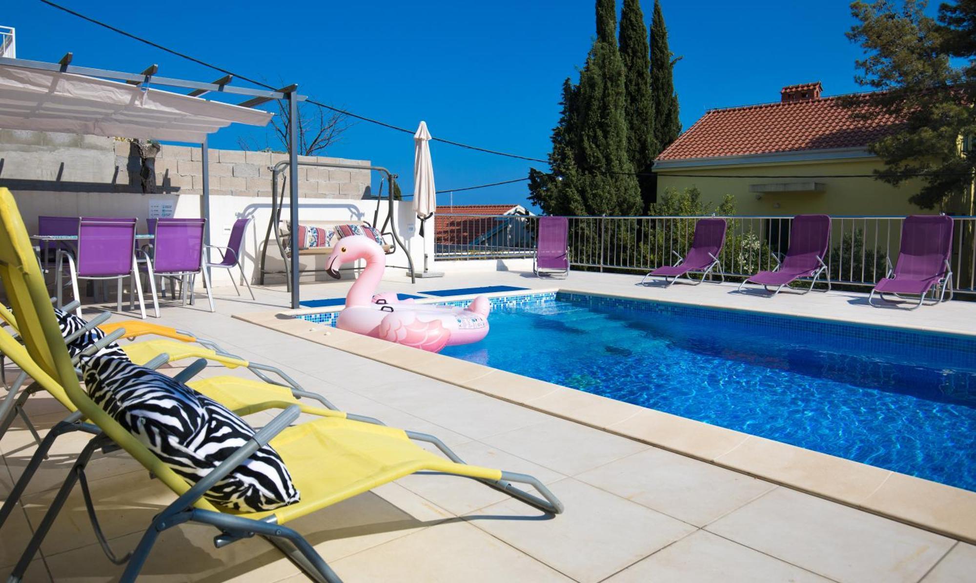 Villa Pinky And Superior Trogir Seget Vranjica Exteriör bild