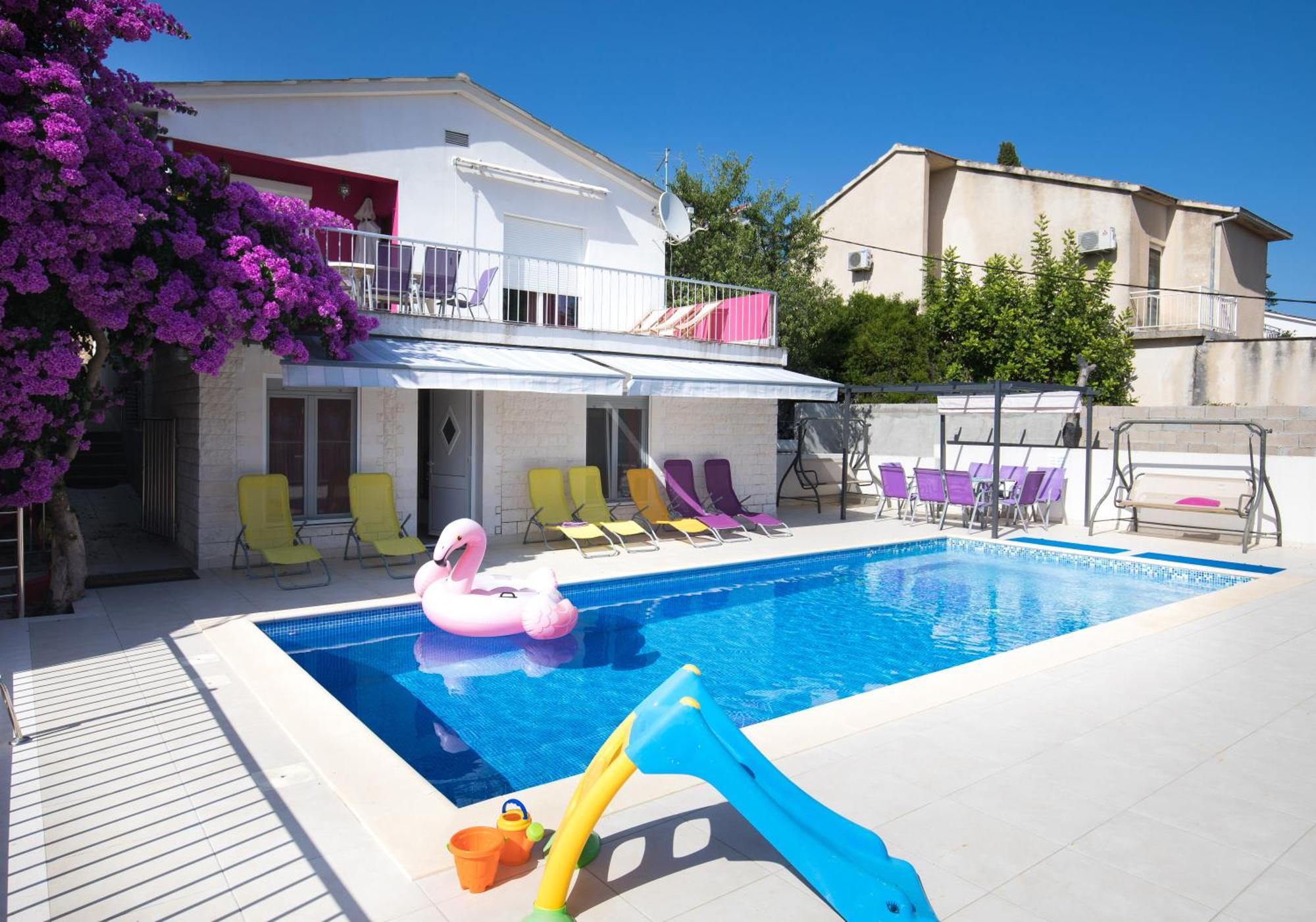 Villa Pinky And Superior Trogir Seget Vranjica Exteriör bild