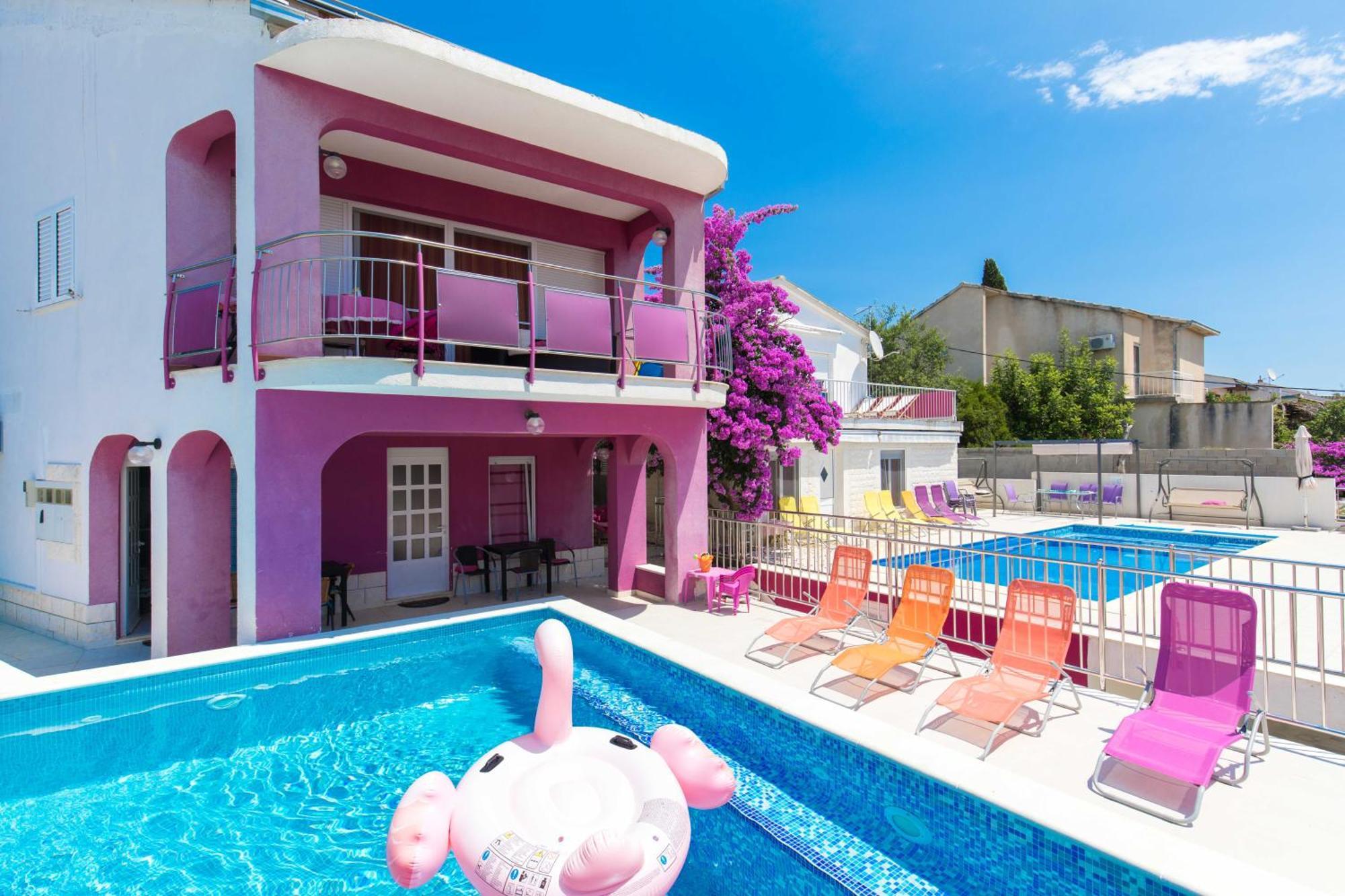 Villa Pinky And Superior Trogir Seget Vranjica Exteriör bild